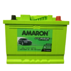 DIN 55 CCA 500 AH 55 Amaron Car Battery