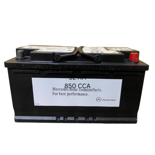 AGM 92 B/BENZ OEM 92 AH 850 CCA Car Battery