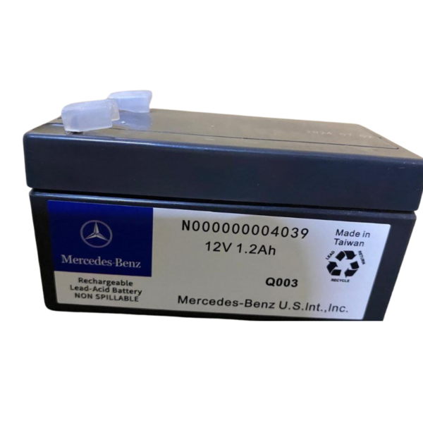 Mercedes Benz Auxiliary Battery OEM 12V 1.2AH