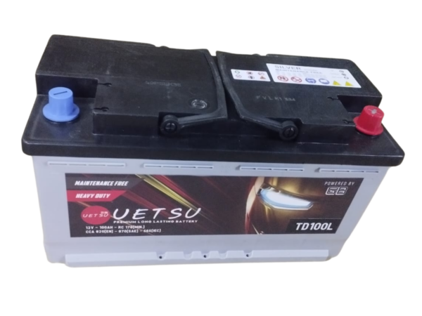 DIN 100 100Ah 870 CCA Uetsu Car Battery