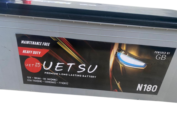 N280 180AH 1200CCA Uetsu Car Battery