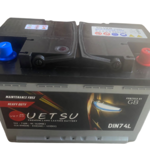 DIN 74 74Ah 650 CCA Uetsu Car Battery