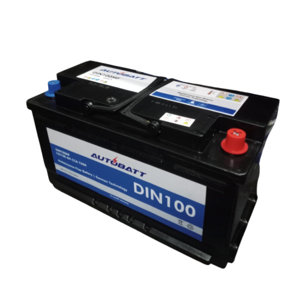 DIN 100 100 AH 760CCA Autobatt Car battery