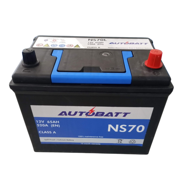 NS70L 65AH 520 CCA Autobatt Battery